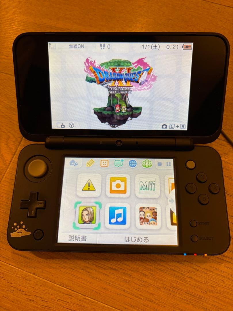 美品　ニンテンドー2DS ドラゴンクエスト　はぐれメタルエディション　ソフト付き