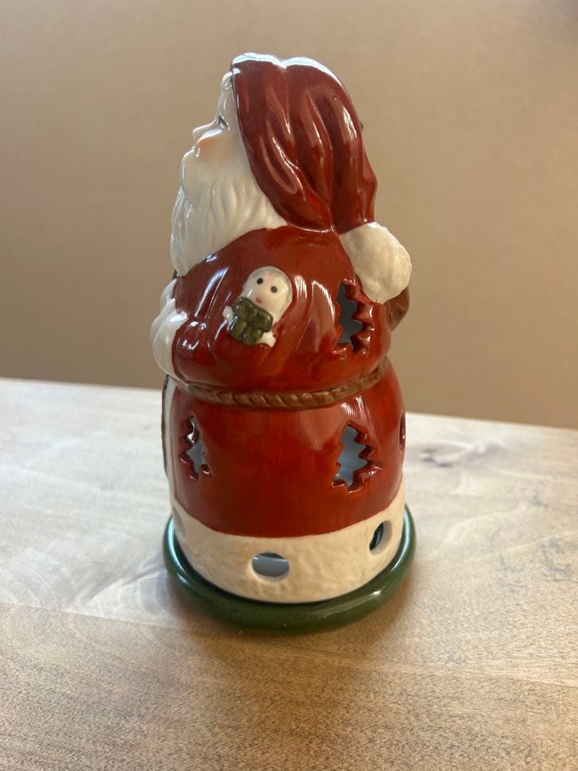 Villeroy&Bochクリスマス　サンタクロース　キャンドル灯