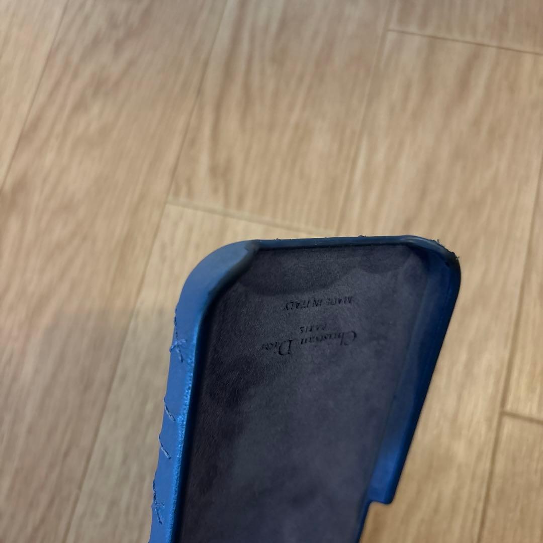 dior iPhone12 ケース　カードホルダー　ディオール　本物