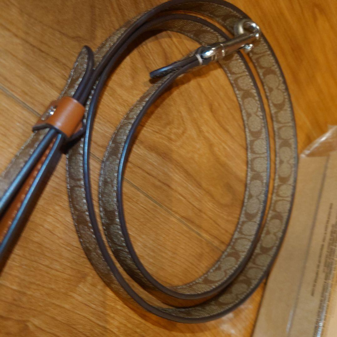 coach dog collar シグネチャー リード&首輪 セット 小型犬