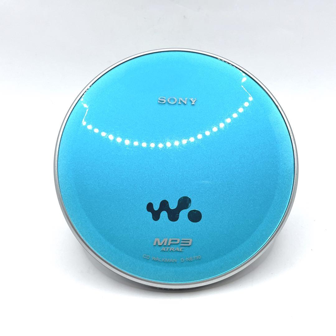 【超美品・動作品】 SONY D-NE730 ポータブルCDプレーヤー ブルー