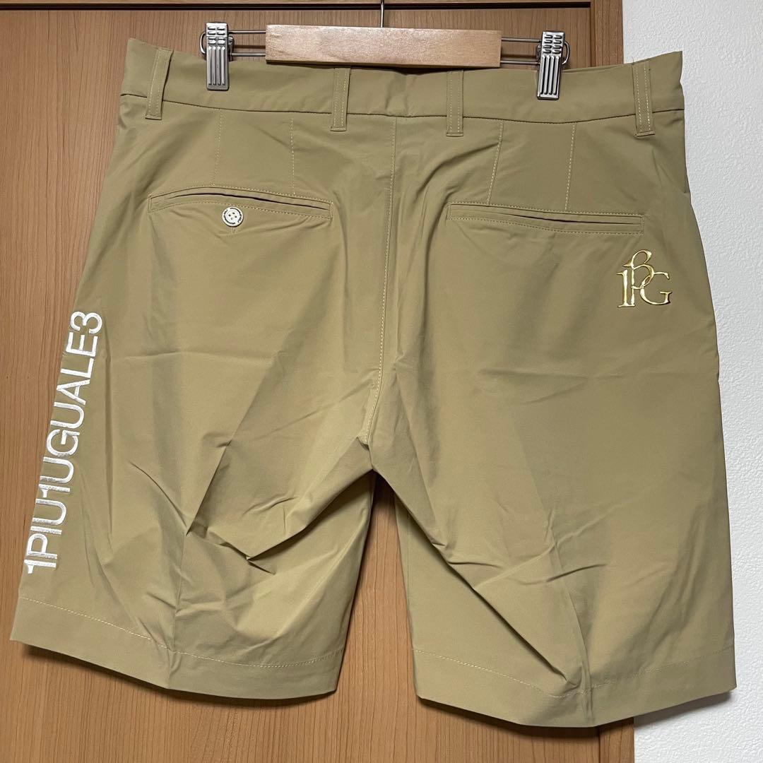 【Lサイズ】1PIU1UGUALE3 GOLF ハーフパンツ　滑り止め付き