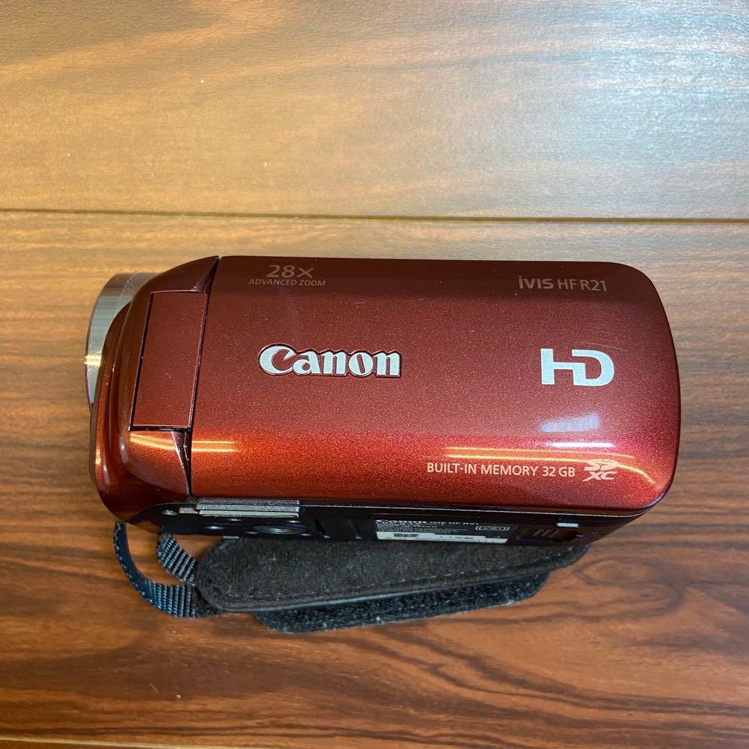 Canon デジタルビデオカメラ iVIS HF R21 2787