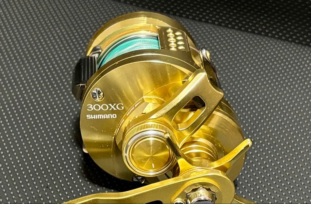 【西　昭 】22オシアコンクエスト300XG 箱説 純正ハンドル未使用