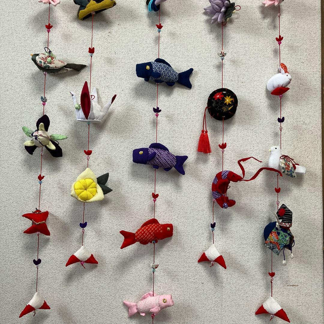 102 新作　鯉のぼり壁掛け吊るし飾り初節句五月飾り下げも