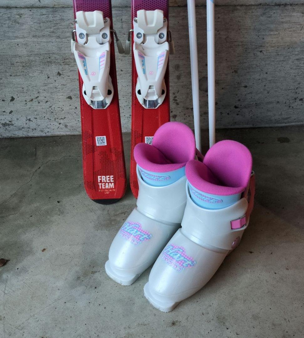 スキー3点セット　107cm