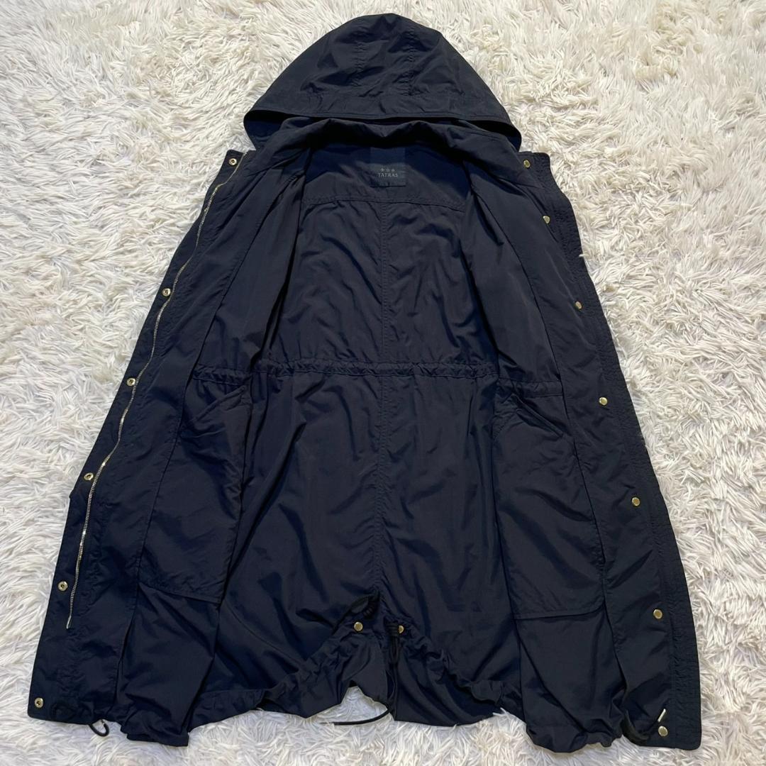 美品✨タトラス ALRESCHA モッズコート 2way ナイロン ブラック S