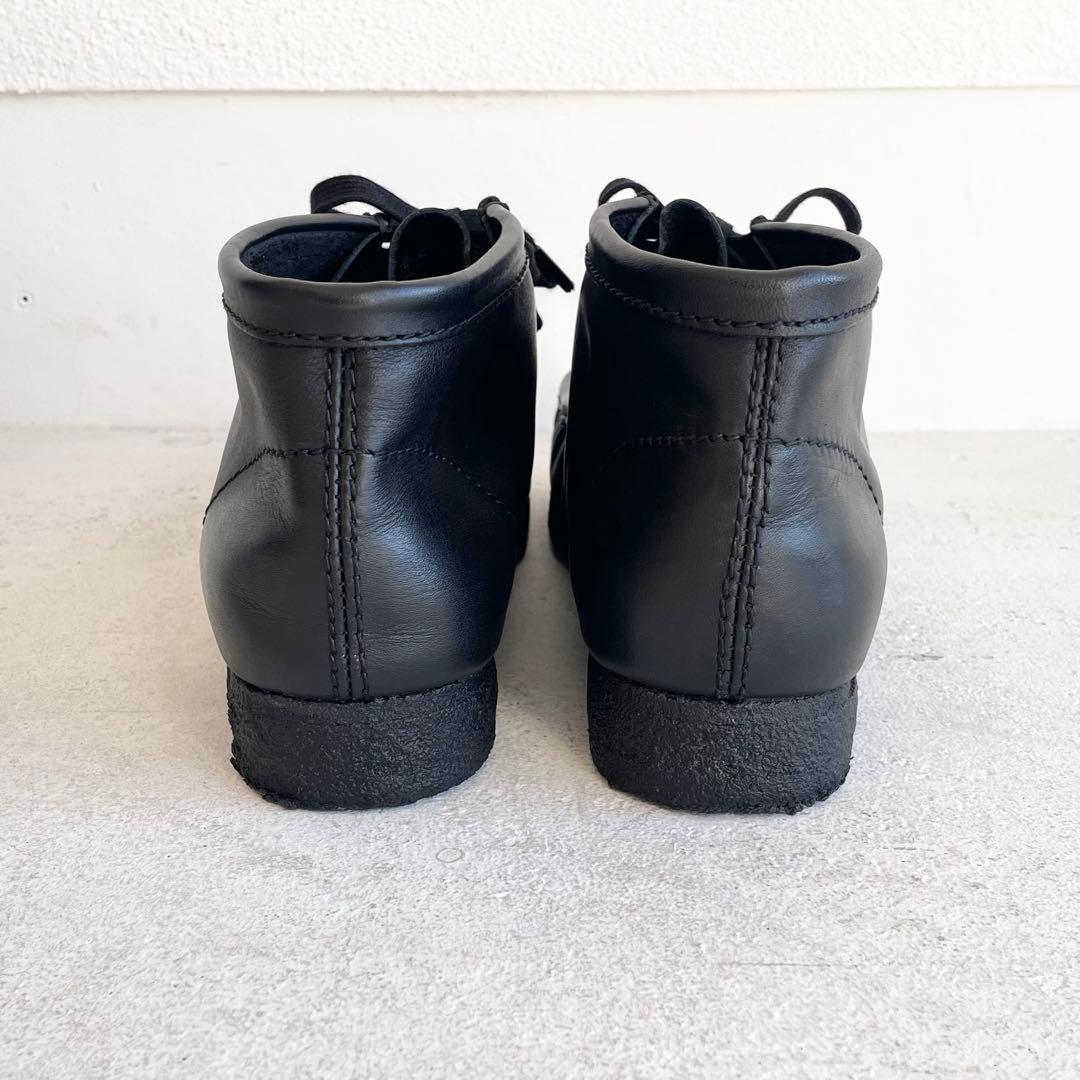 Clarks Wallabeeクラークス ワラビー スムースレザー27.5 黒