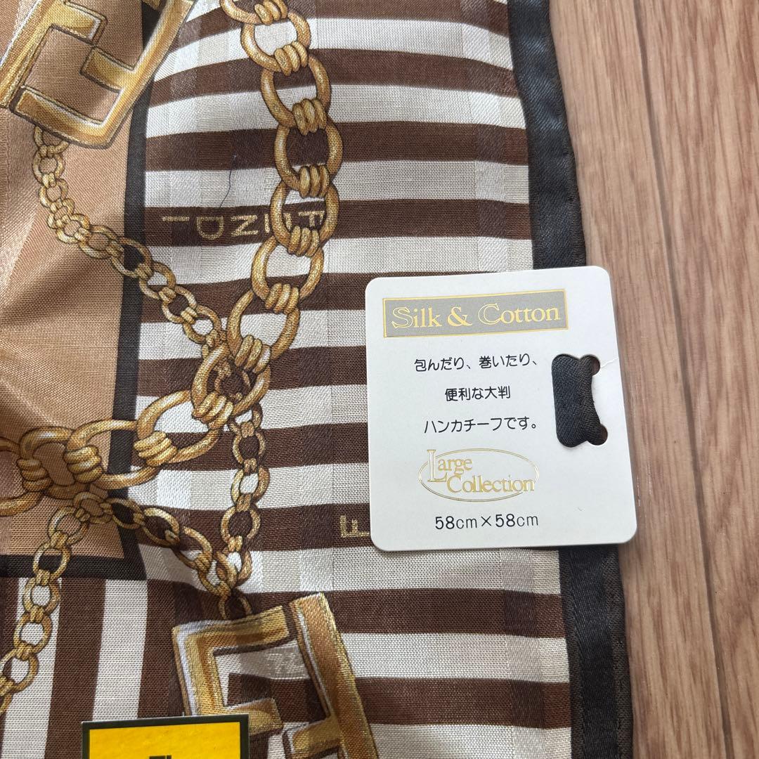 H*a様 FENDI 大判ハンカチ スカーフ 2点セット　新品　未使用フェンディ