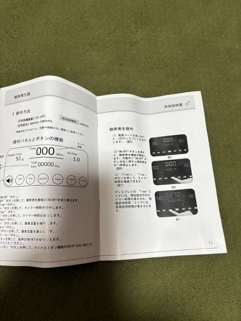 酸素発生器　 OZ-1-11TMO