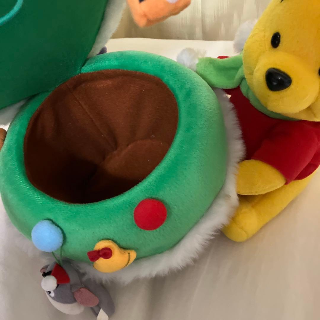 超希少品！入手困難品！2005年製！くまのプーさんクリスマスツリー　ぬいぐるみ