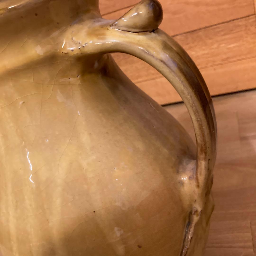 民芸　大きな　水差し　珍しい