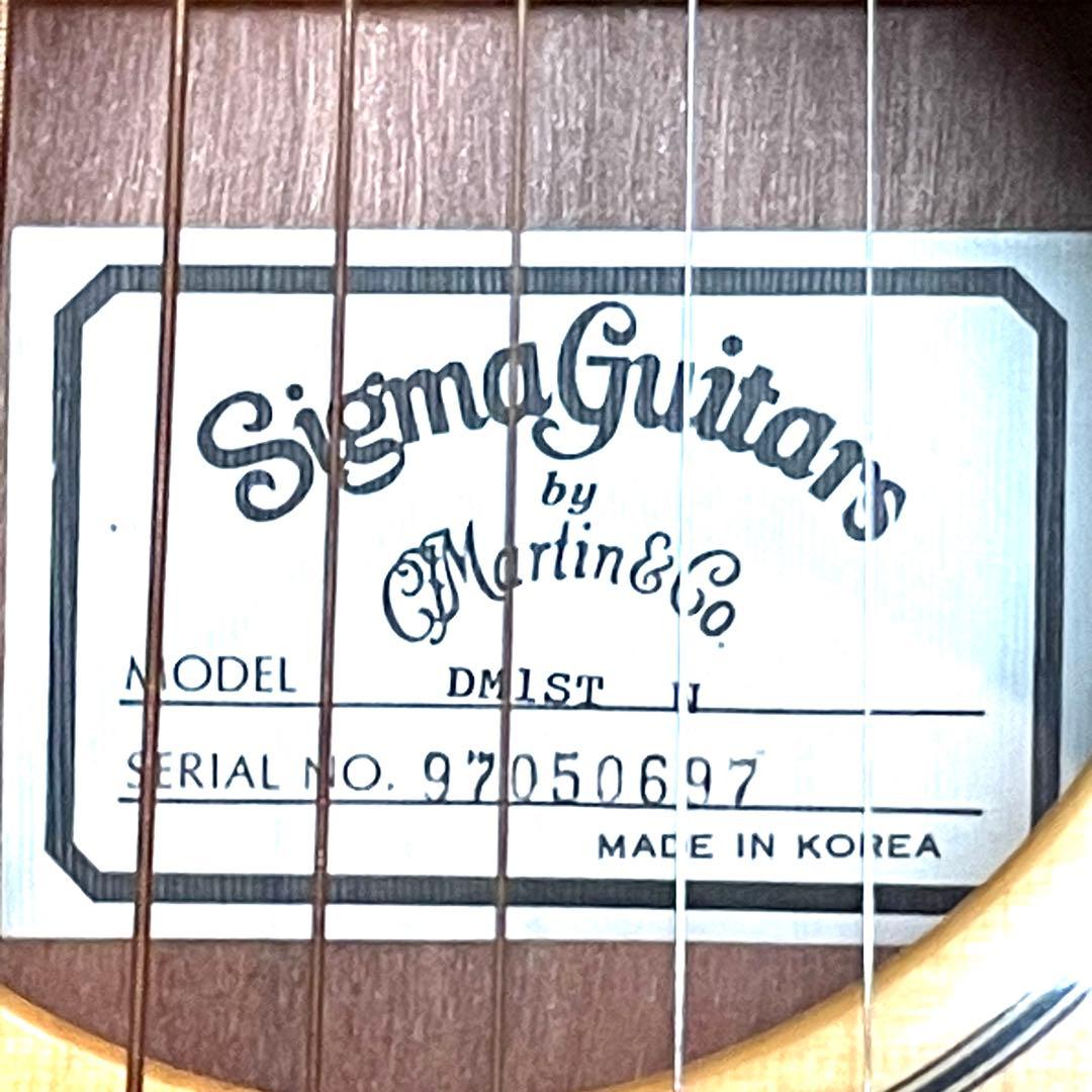 美品Sigma Guitars by Martin DM1ST ギター ケース付