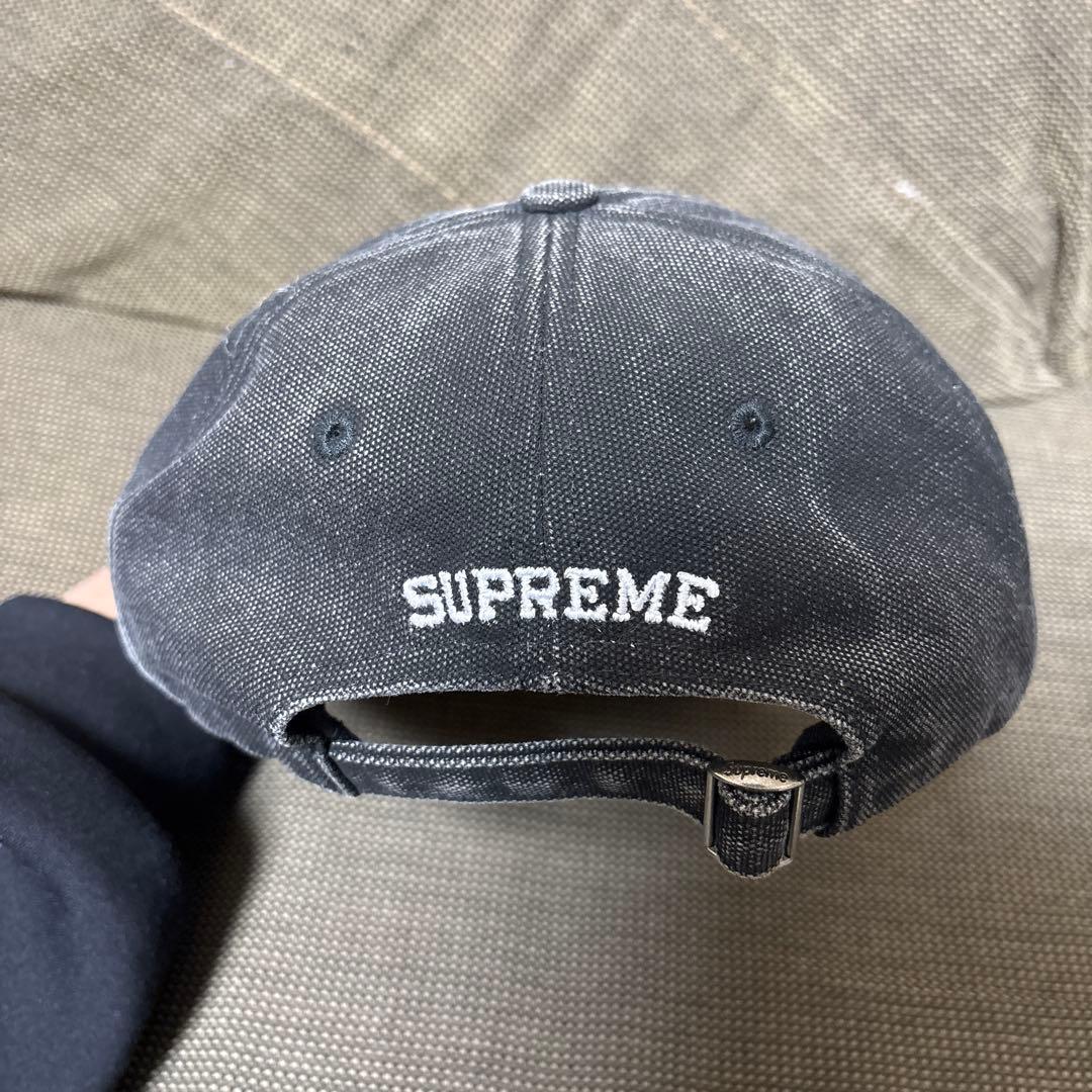 Supreme ダークグレー キャップ