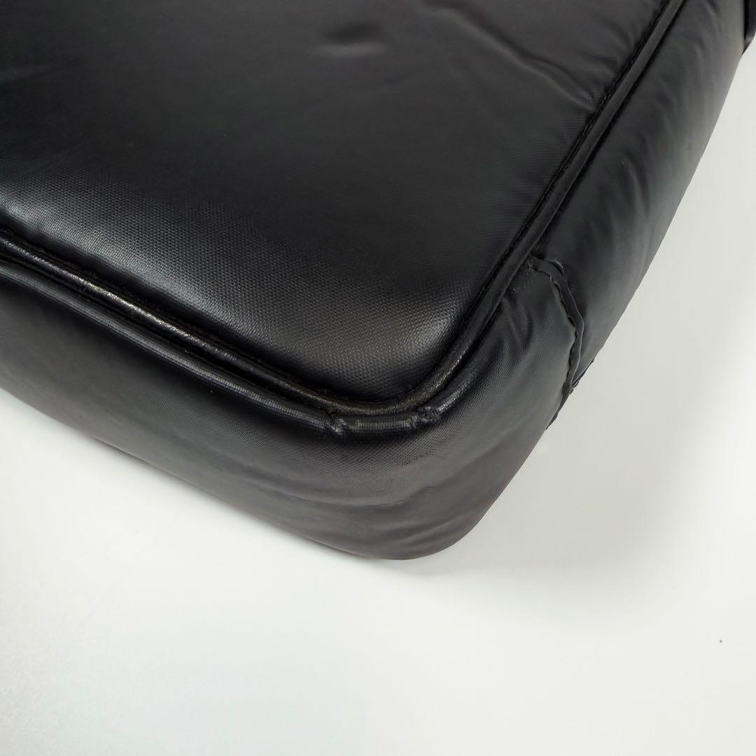 【極美品】ハンティングワールド　ショルダーバッグ　2way バチューサーパス　黒