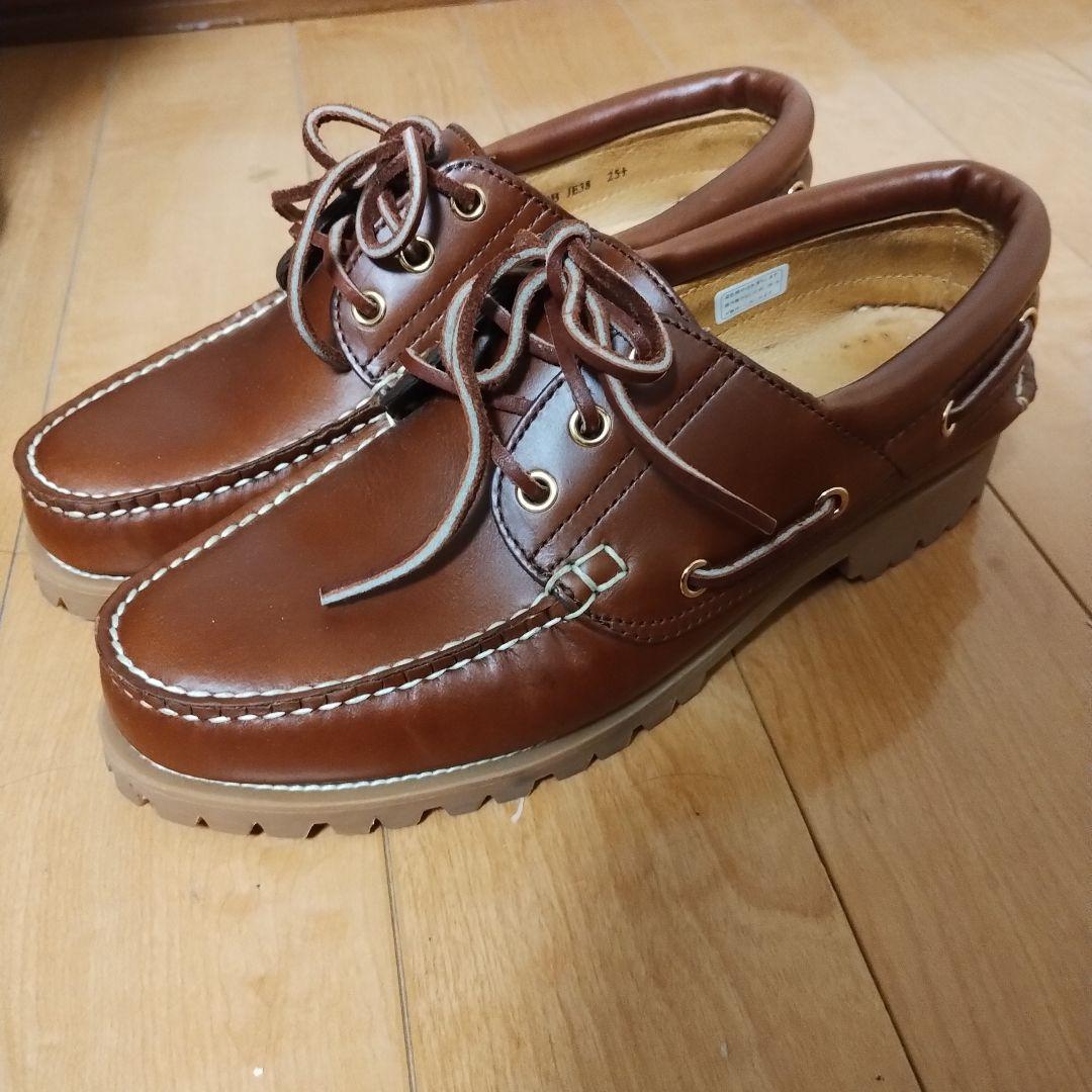 【最終値下げ】新品未使用　REGAL ブラウン デッキシューズ モカシン