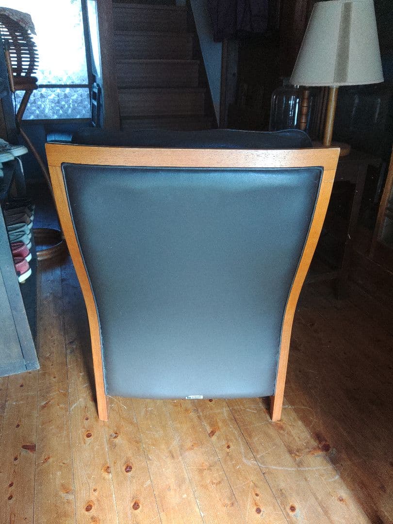 MARNI マルニ　オールドマルニ 1人掛けソファ 木製フレーム アンティーク