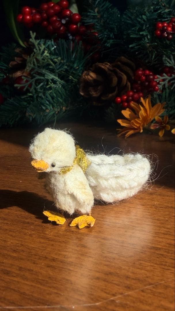 moriのえほん様　小さいアヒル　ぬいぐるみ　ミニチュア　ハンドメイド