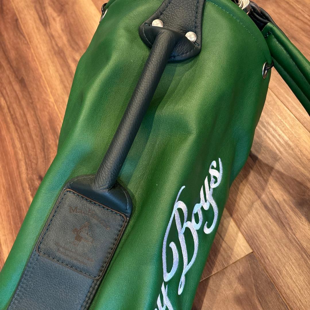 BogeyBoys×MacKenzieキャディバッグ グリーン