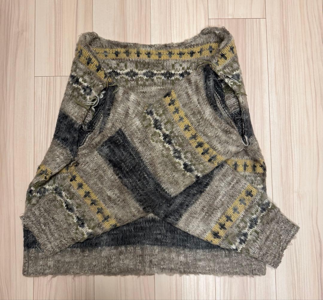 PERVERZE モヘア カーディガン 2022 gray セーター パーバーズ