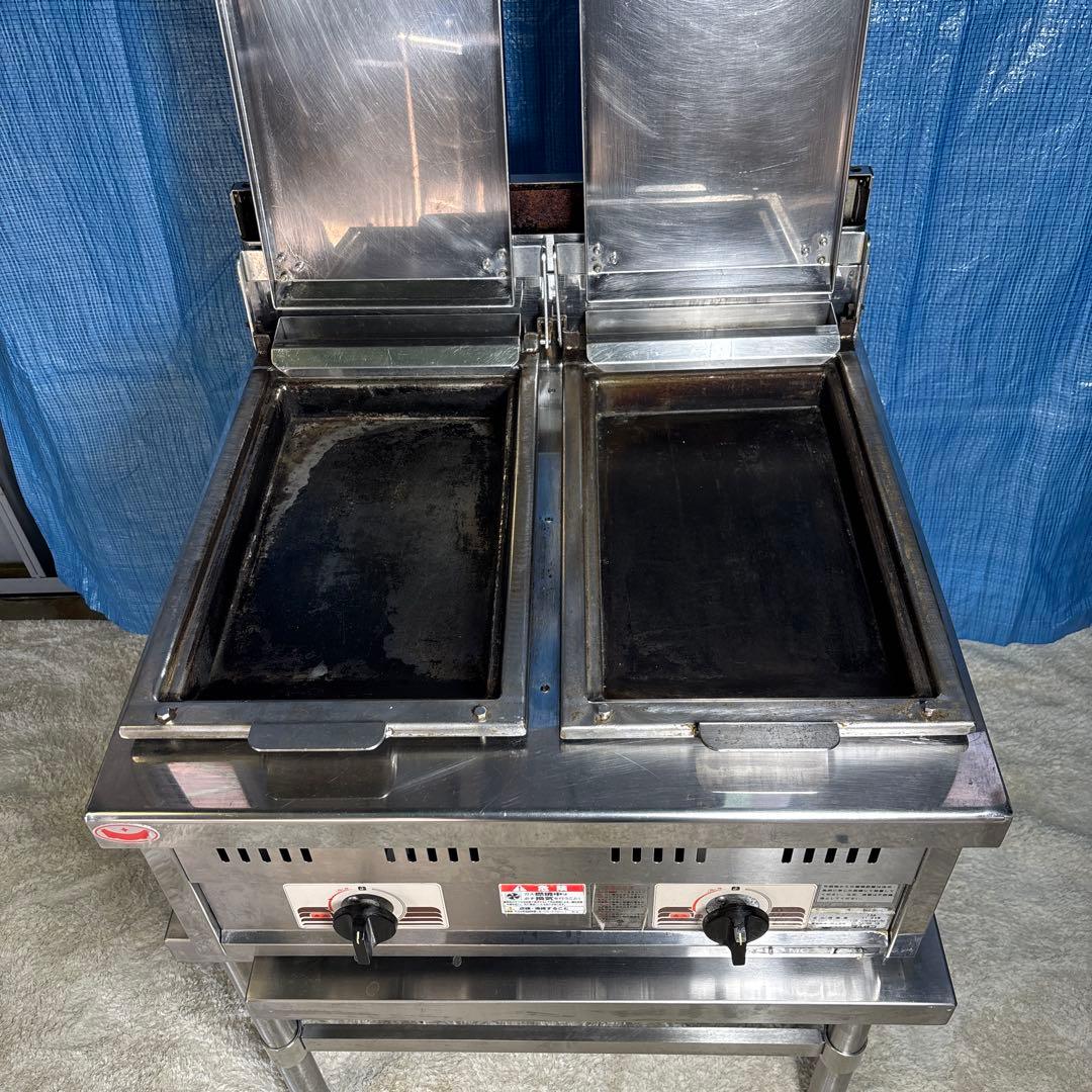 ★良品マルゼン業務用餃子焼き機台付MOZ-066 2020年式★直接引き取り歓迎