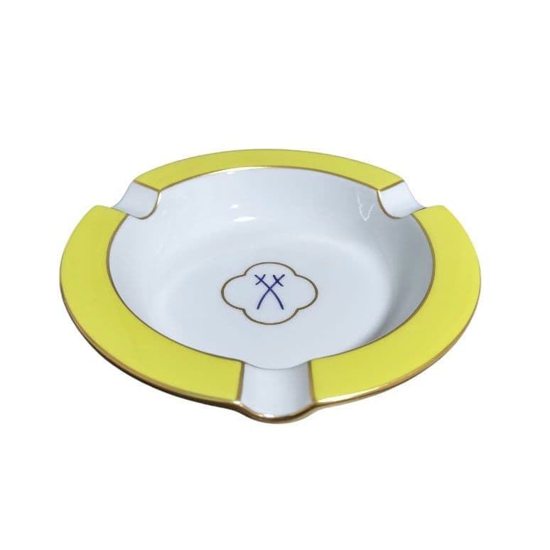 ★廃盤 未使用★ MEISSEN マイセン 双剣 アッシュトレイ 灰皿 小物入れ