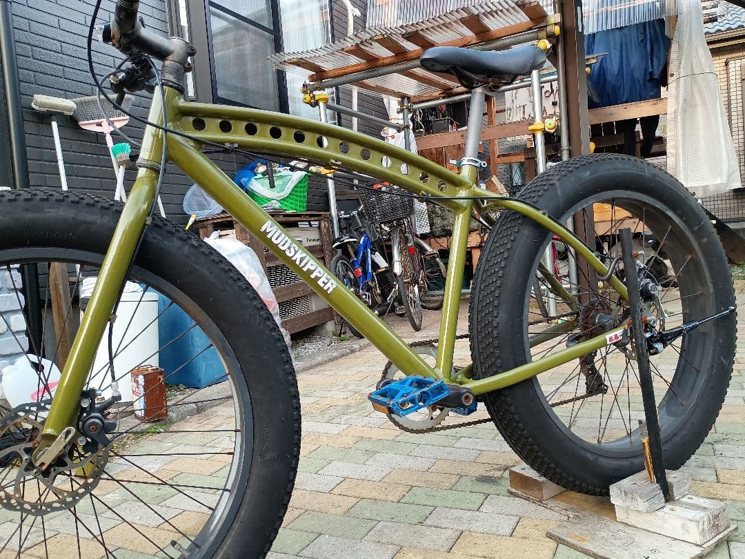 ファットバイク サカモトテクノ 26✕4.0 ディスク　7段変速　狭山市引取限定