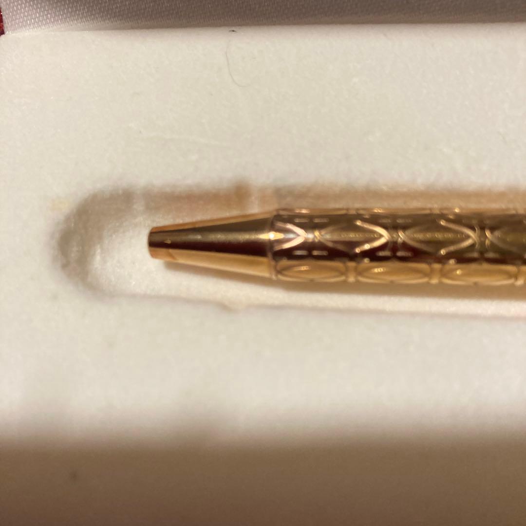 Cartier ゴールドボールペン 専用ケース付き