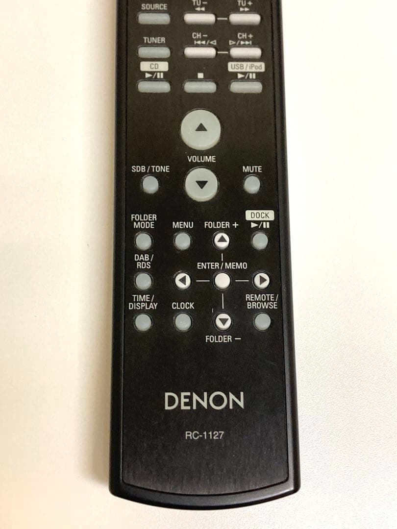 DENON CDレシーバー RCD-M38 リモコン付 良好品