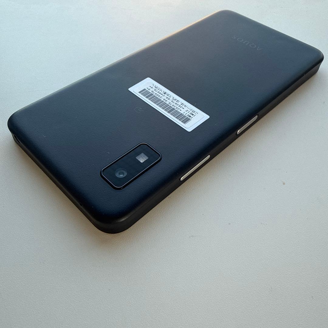 【極美品】AQUOS wish3 ブラック スマートフォン 本体