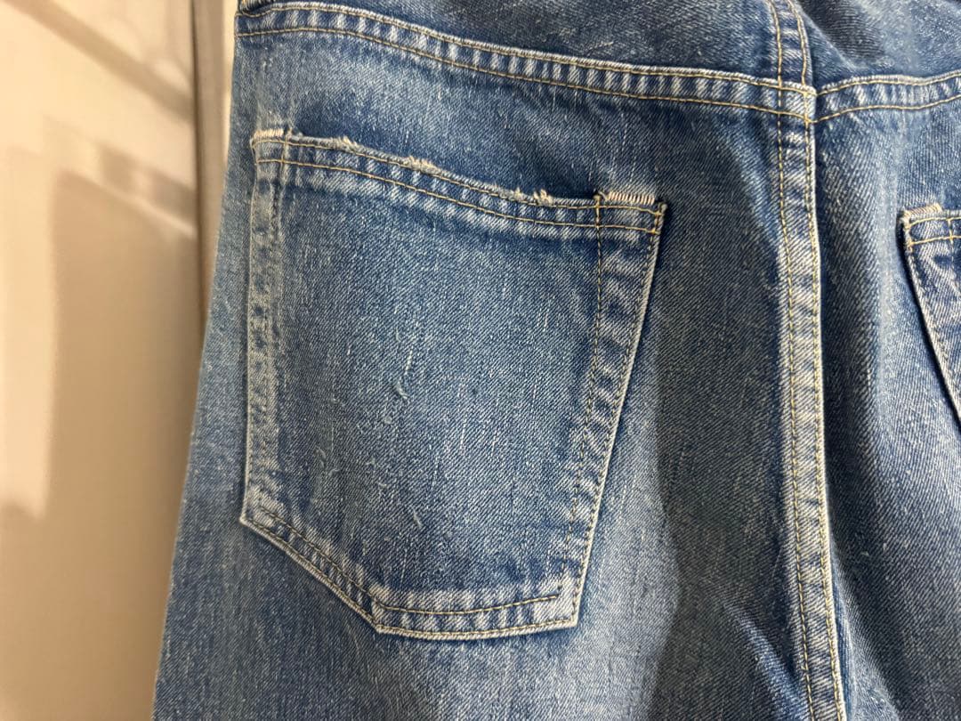 HUMAN MADE ストレートデニムパンツ インディゴ 30インチ