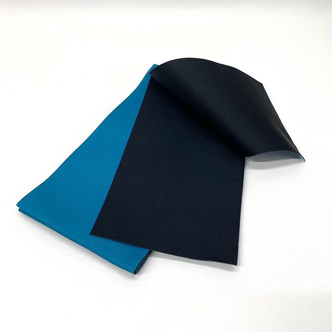 浴衣　大きめサイズ　浴衣 3L 百合　濃紺　帯　2点　新品　未使用　0705⑯