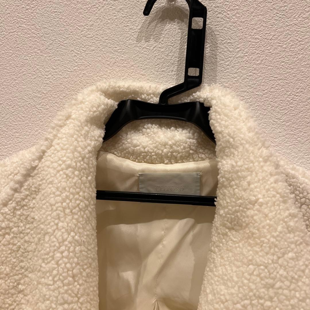 ◤美品◢ CELFORD セルフォード フリースコート ホワイト