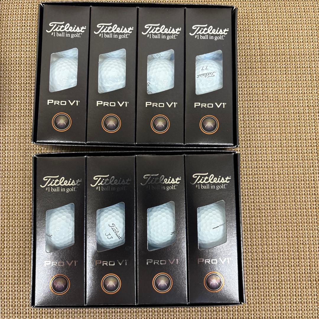 タイトリストプロ V1 ゴルフボール 2ダース