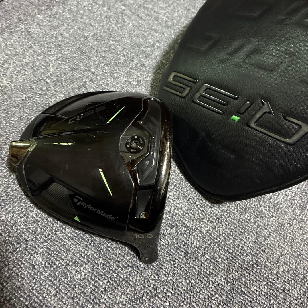 Qi35 デザイナーシリーズ ブラック　ドライバー 10.5° ヘッドカバー付属