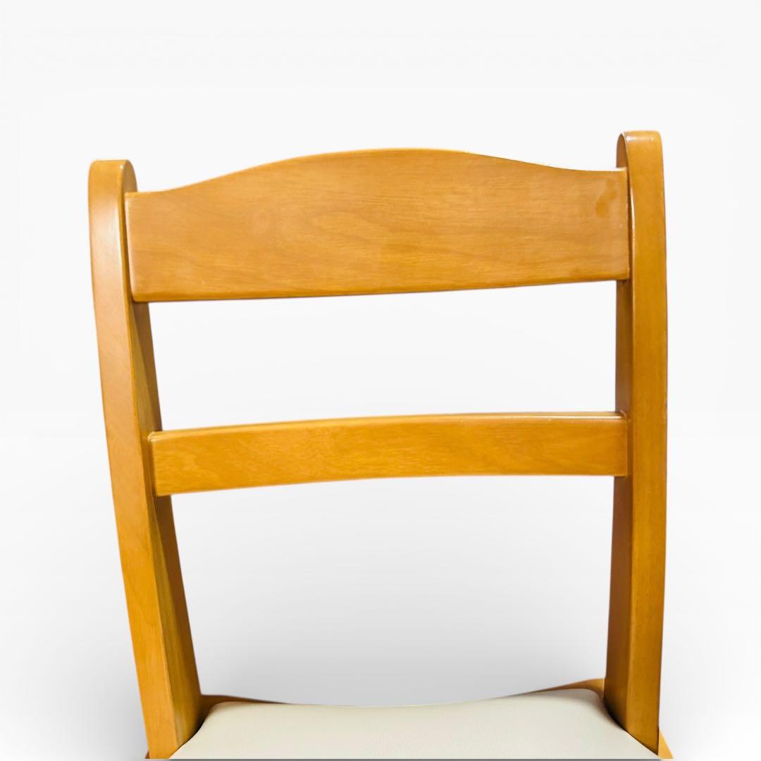 【美品】ニトリ 回転チェア 4脚 ダイニングチェア ホワイト