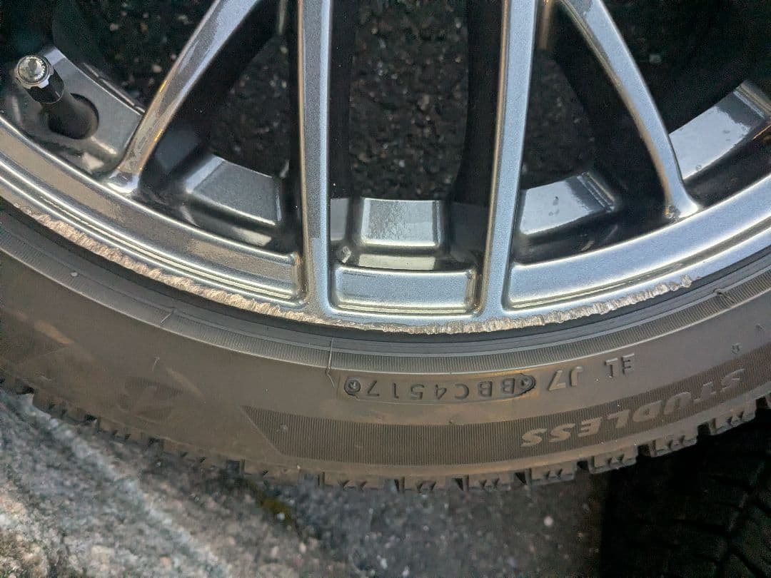 WRX STI 純正 18インチ ホイールセット ブリヂストン