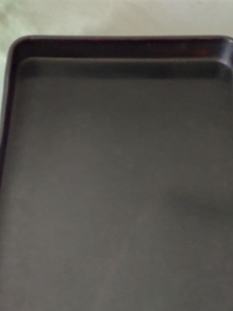 艶消し古漆塗り硯箱