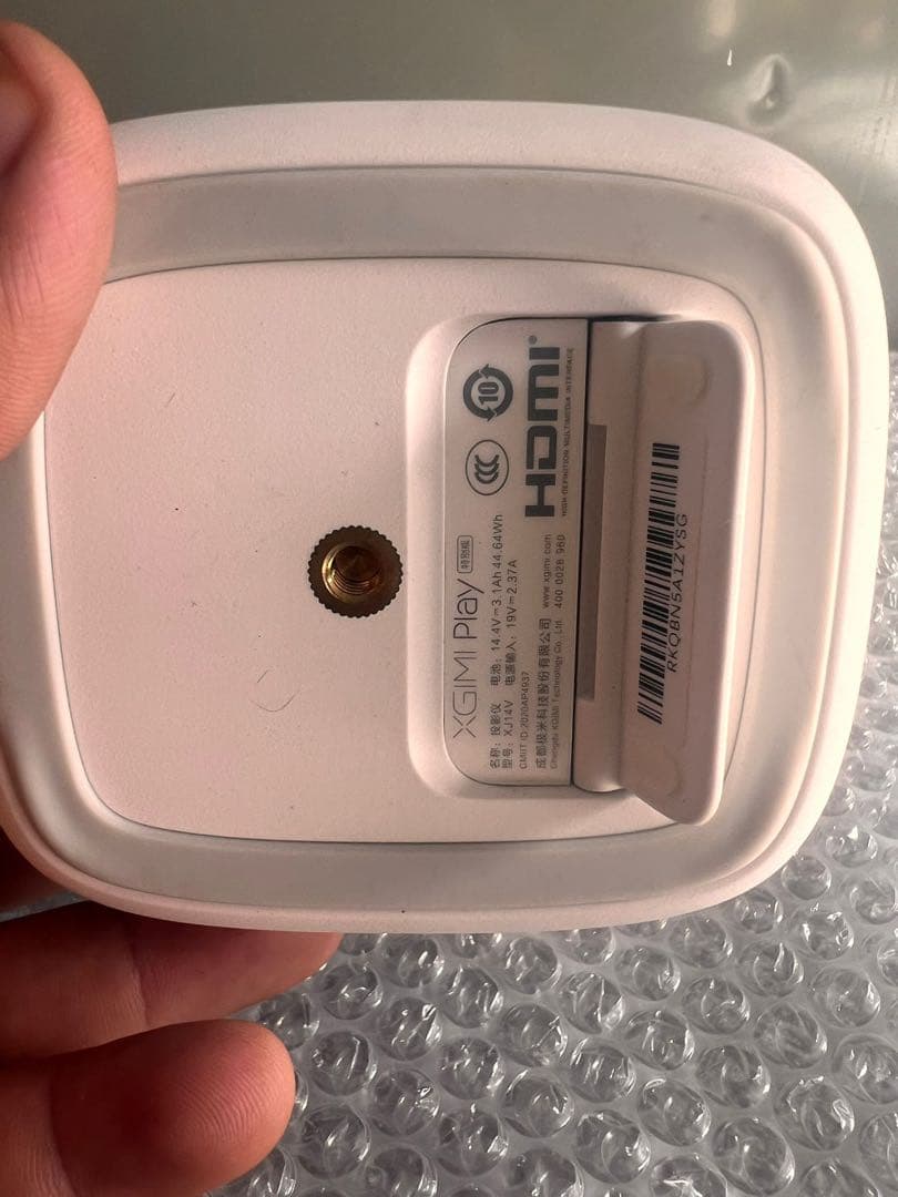 XGIMI PLAY XJ14V モバイルプロジェクター 動作未確認 現状渡し