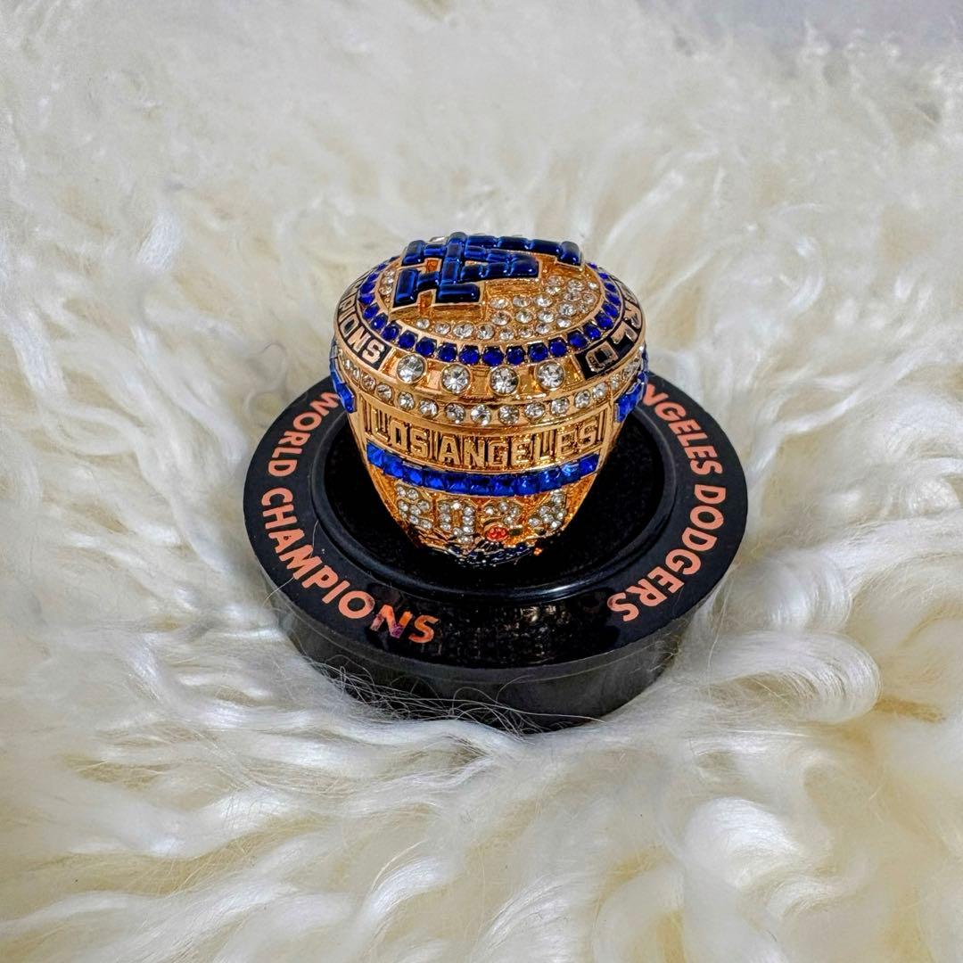 ロサンゼルス・ドジャース　2024年ワールドチャンピオン記念リング　ベシア選手