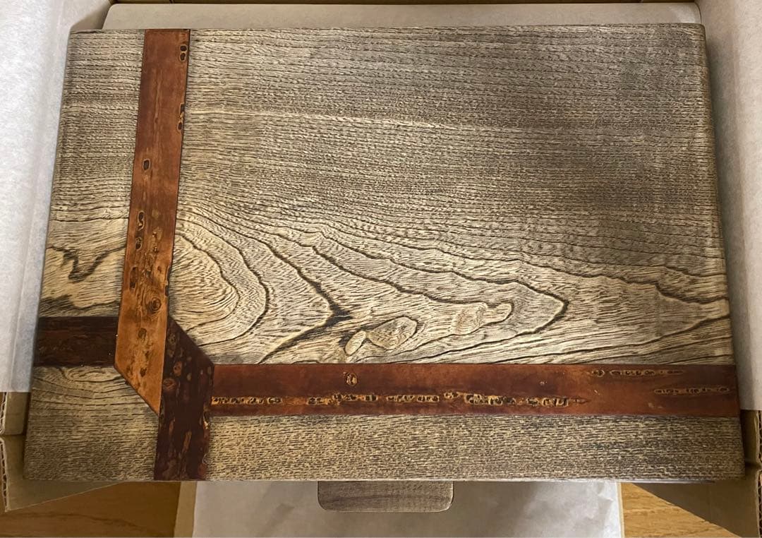 樺細工　健康くすり箱　三段　未使用品