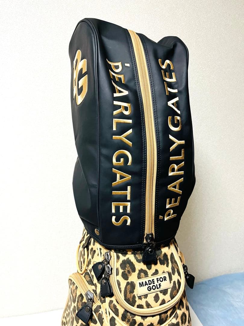 【超希少】パーリーゲイツ　ヒョウ柄　キャディバッグ　レオパード　値引き完全終了