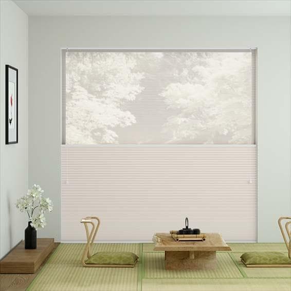 未使用　ハニカムシェード シアーアイボリー 130×210