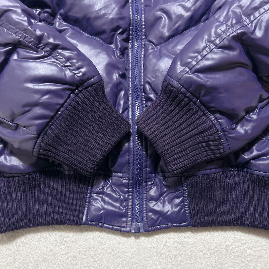 未使用級 00s オールドユニクロ 3way ダウンジャケット 光沢 y2k 紫