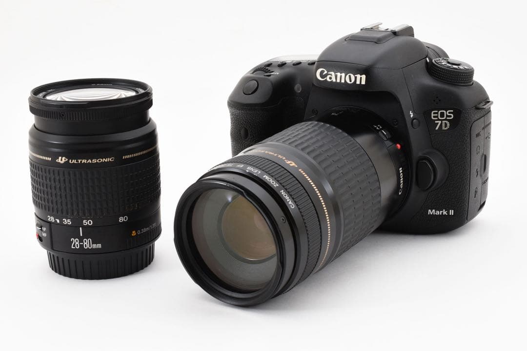 デジタル一眼レフカメラCanon EOS 7D Mark II 標準&望遠セット