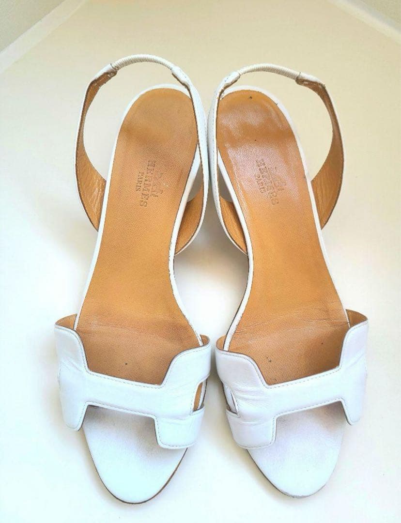 破格！【美品★エルメス★サンダル】ナイト　オラン　シェーヌタングル　オアジス