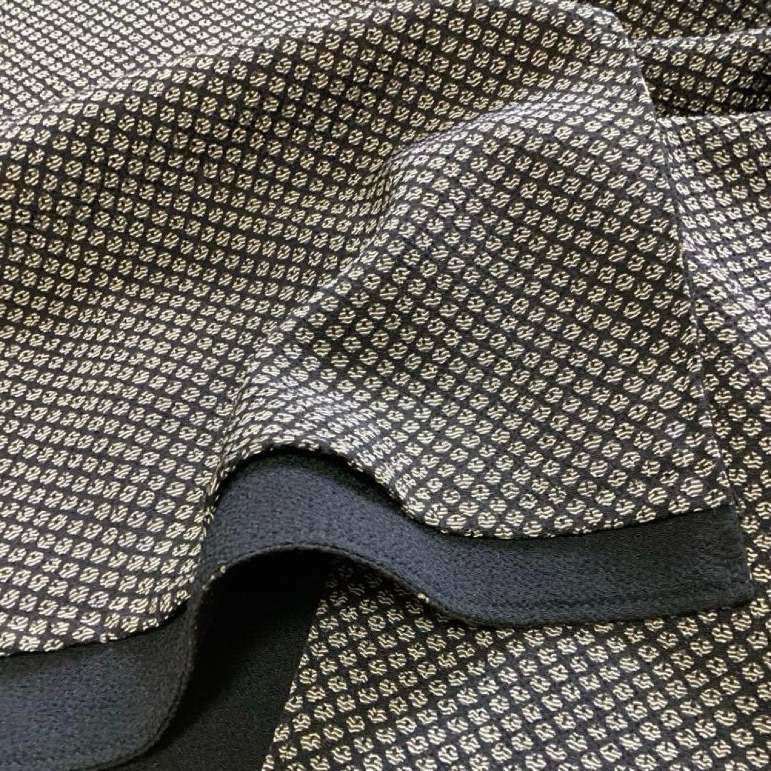 詩仙堂　疋田柄　ポンチョ　リバーシブル　コート　羽織　ジャケット