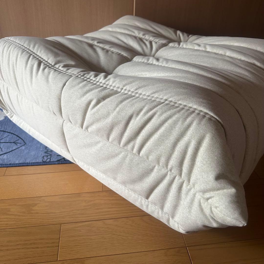 正規品 リーンロゼ ROSET TOGOトーゴ パフ DENDEN アイボリー