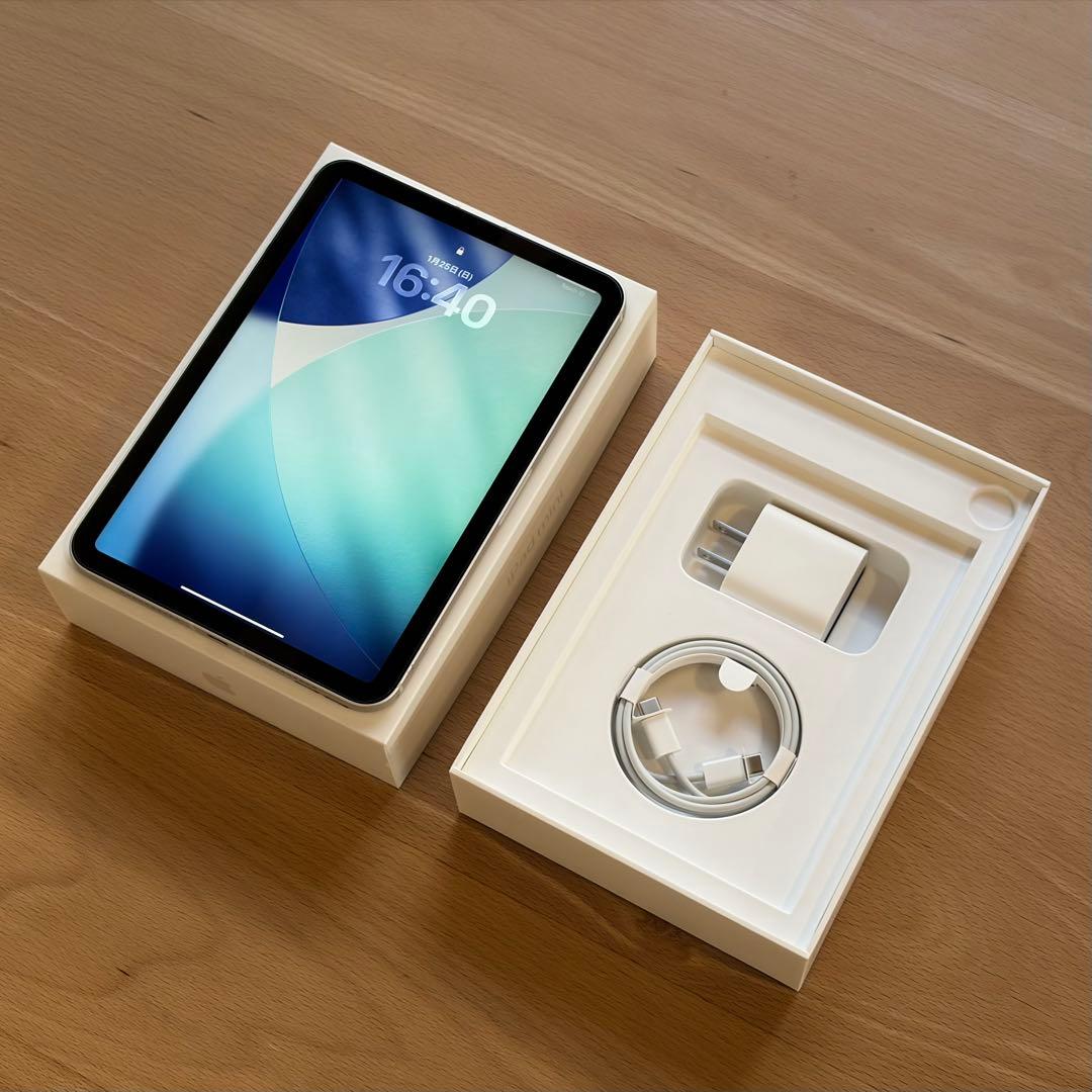 【画面無傷】iPad mini 6 セルラー 64GB PITAKAケース付