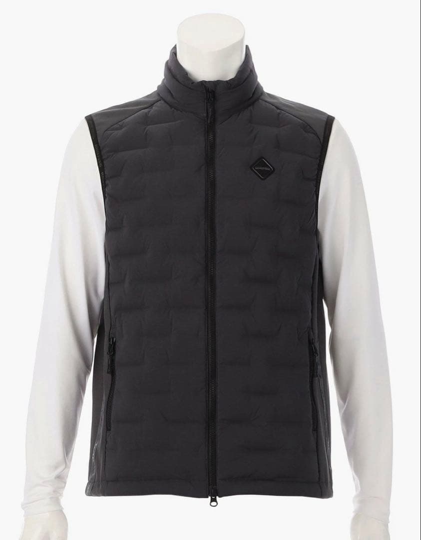 pirorikin様briefing ブリーフィングゴルフダウンベストグレー S